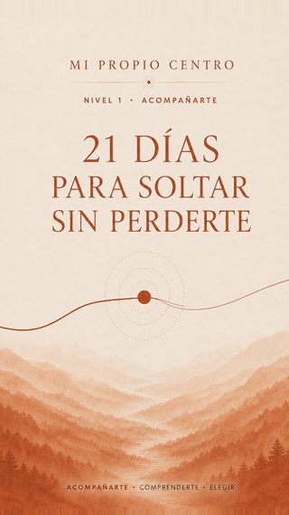 Tapa de 21 Días para Soltar sin Perderte